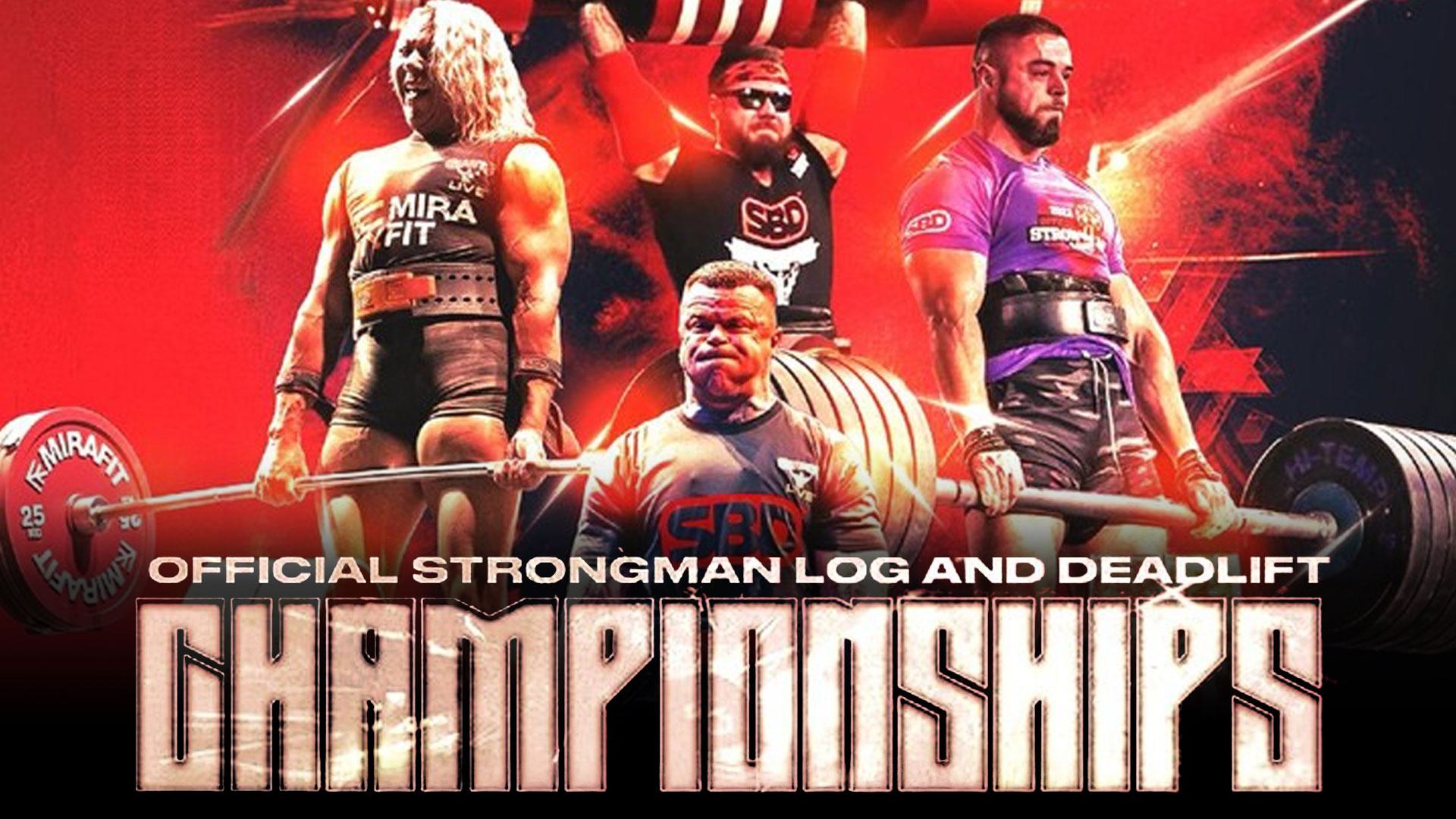 Official Strongman Log and Deadlift Championships 2026 | Official Strongman